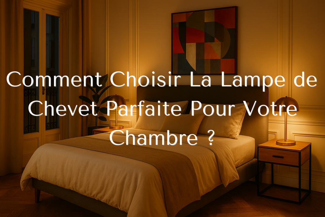 Comment choisir la lampe de chevet parfaite pour votre chambre ?