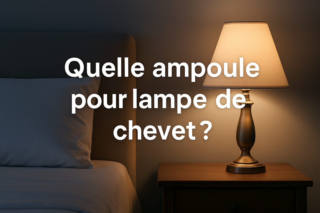 Quelle ampoule pour lampe de chevet ?