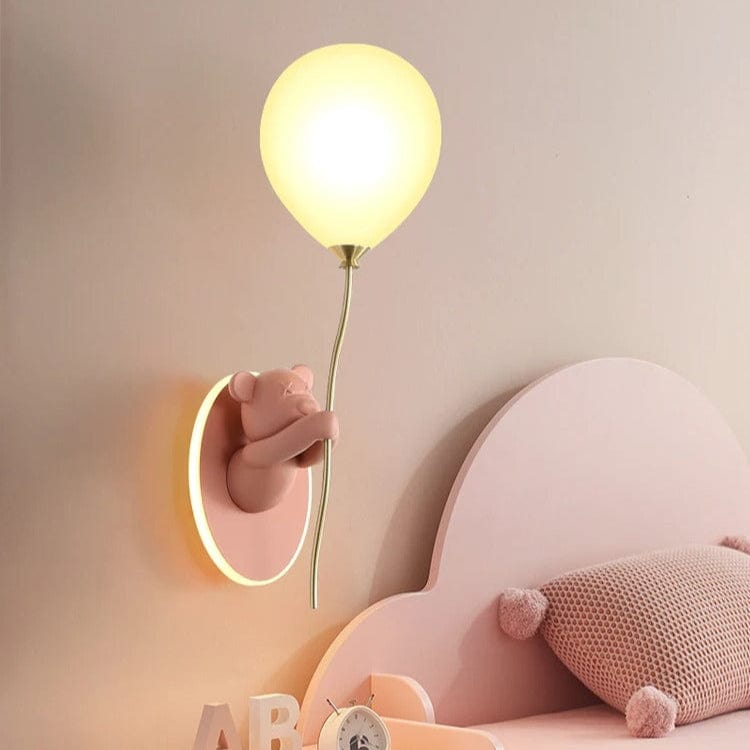 Applique Murale Enfant Rose