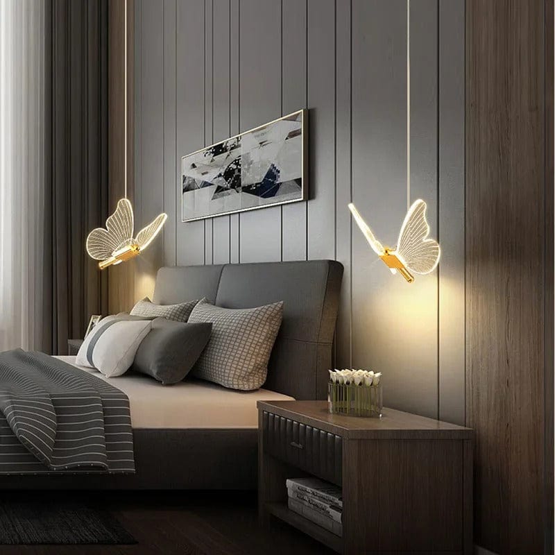 Lampe de Chevet Suspendu Papillon Papillon simple
