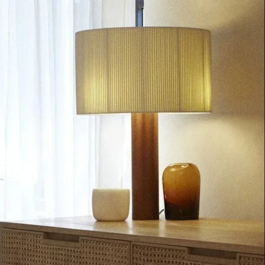 Lampe en Bois Moderne Lumière froide