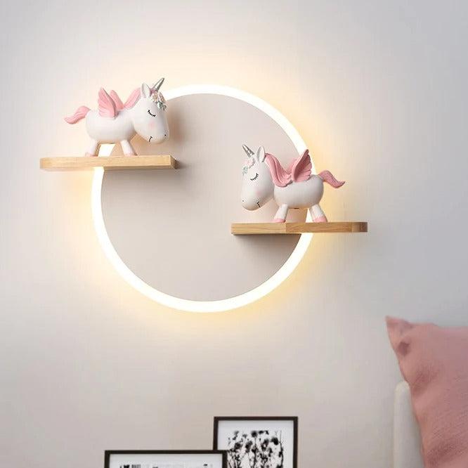 Lampe Mural Licorne de Chevet