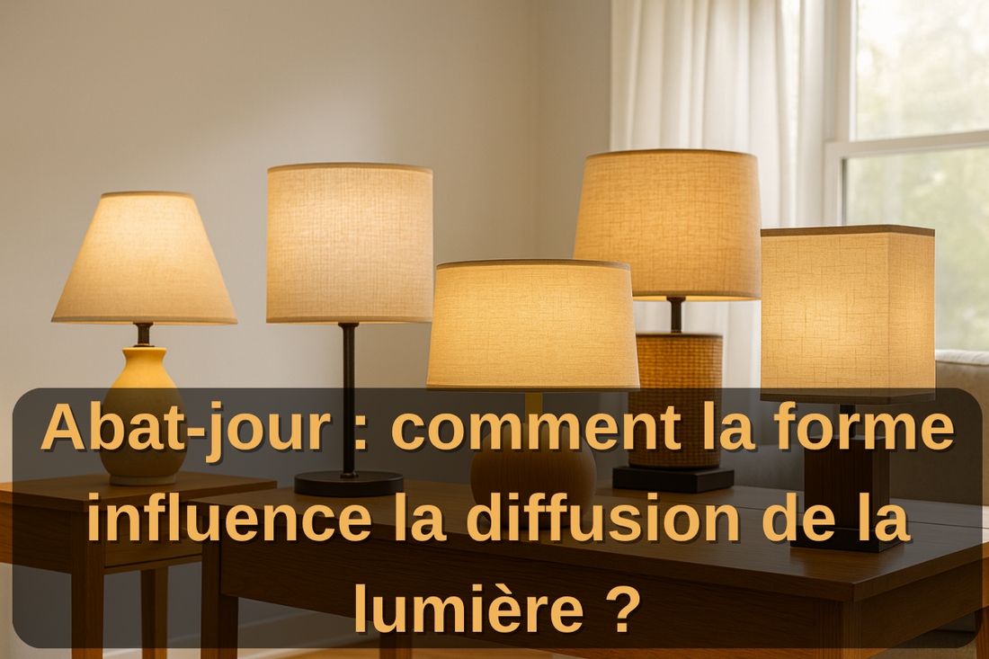 Abat-jour : comment la forme influence la diffusion de la lumière ?