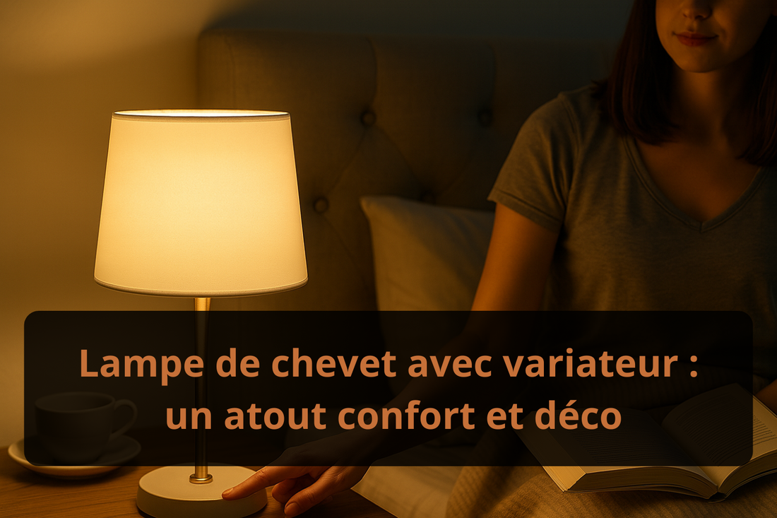 Pourquoi choisir une lampe de chevet avec variateur d’intensité ?
