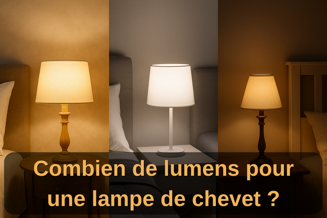 Combien de lumens pour une lampe de chevet ?