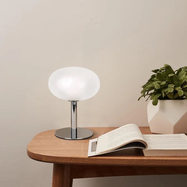 Lampe à Poser Design Sucette Blanche