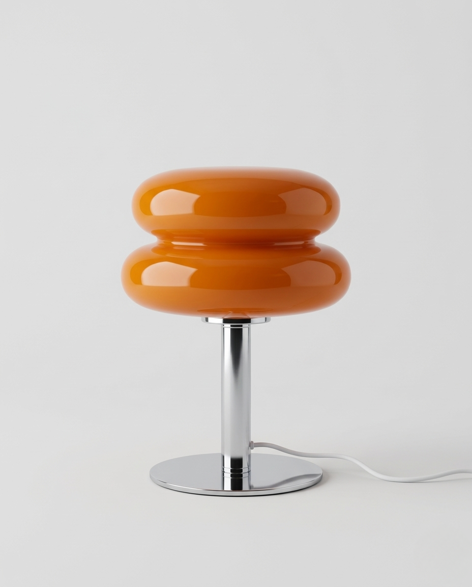 Lampe de Chevet Macaron Orange