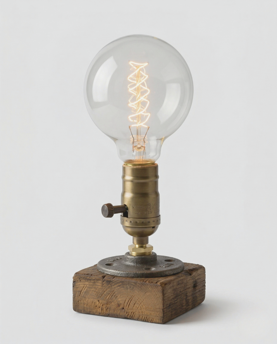 Lampe de Chevet Industriel