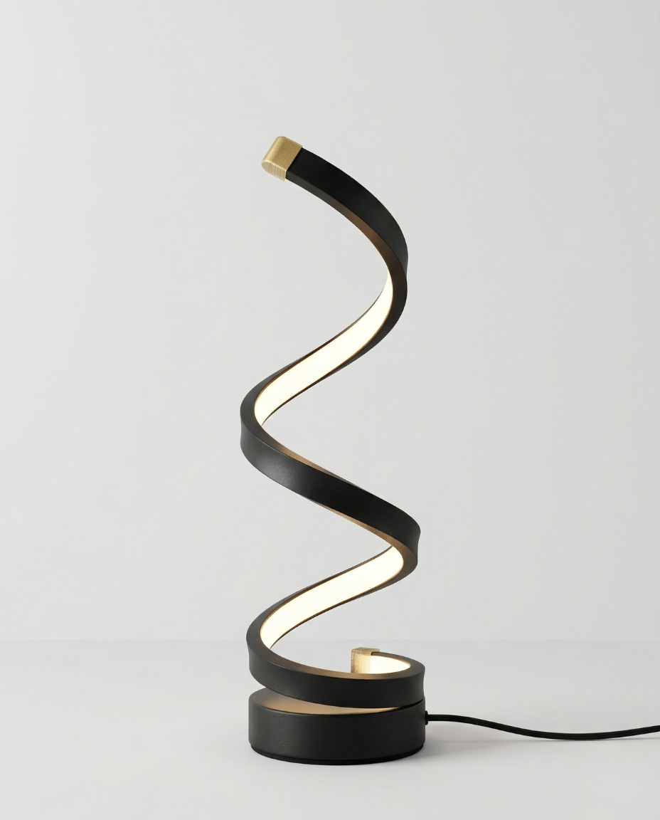 Lampe de Chevet Led Spirale