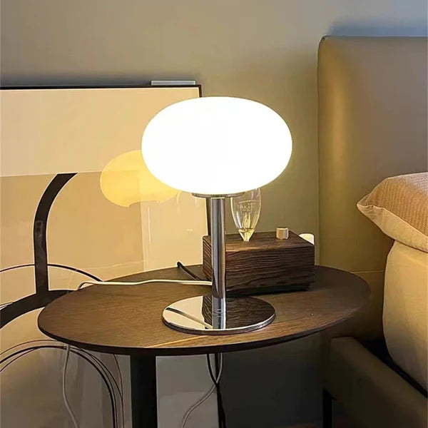 Lampe à Poser Design Sucette Blanche