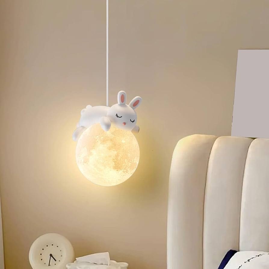 Applique Murale Bébé Lapin / Blanc froid