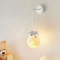 Applique Murale Bébé Ours / Blanc froid
