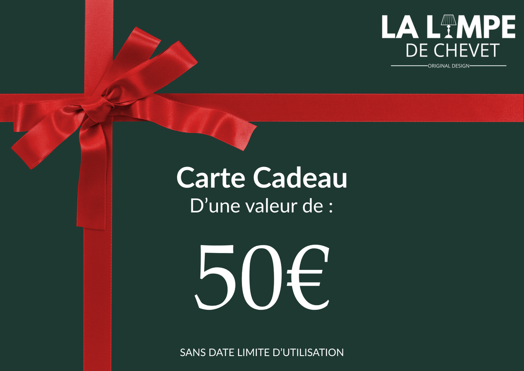 Carte Cadeau - Votre Lampe de Chevet 50
