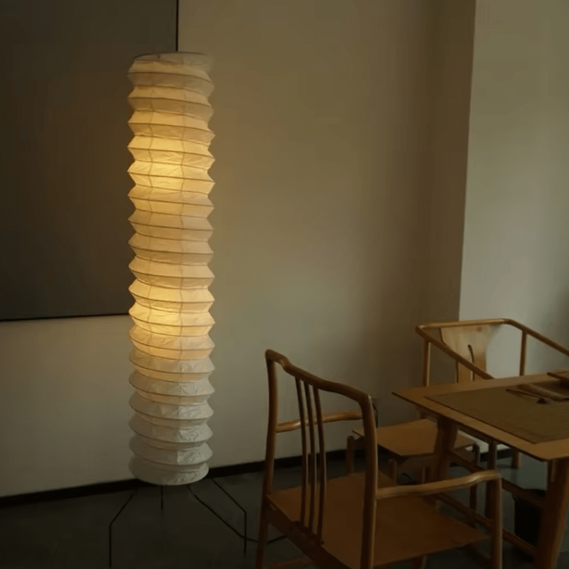 Grande Lampe Japonaise Papier