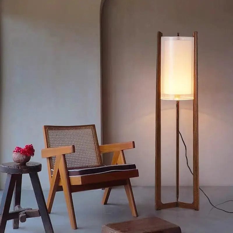 Lampadaire Bois 160x45cm