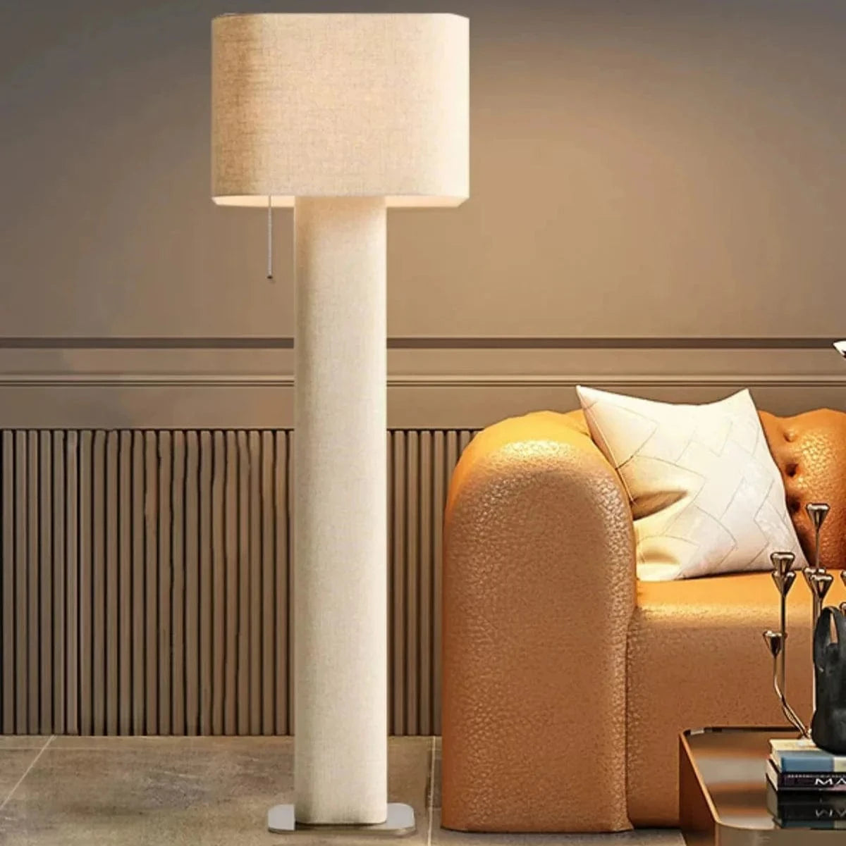 Lampadaire Tissu