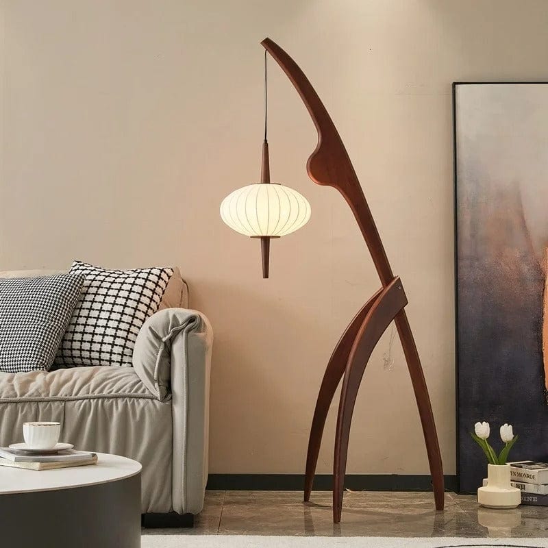 Lampadaires Bois Bois foncé