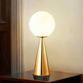 Lampe à Poser Boule 28x12cm / Blanc chaud