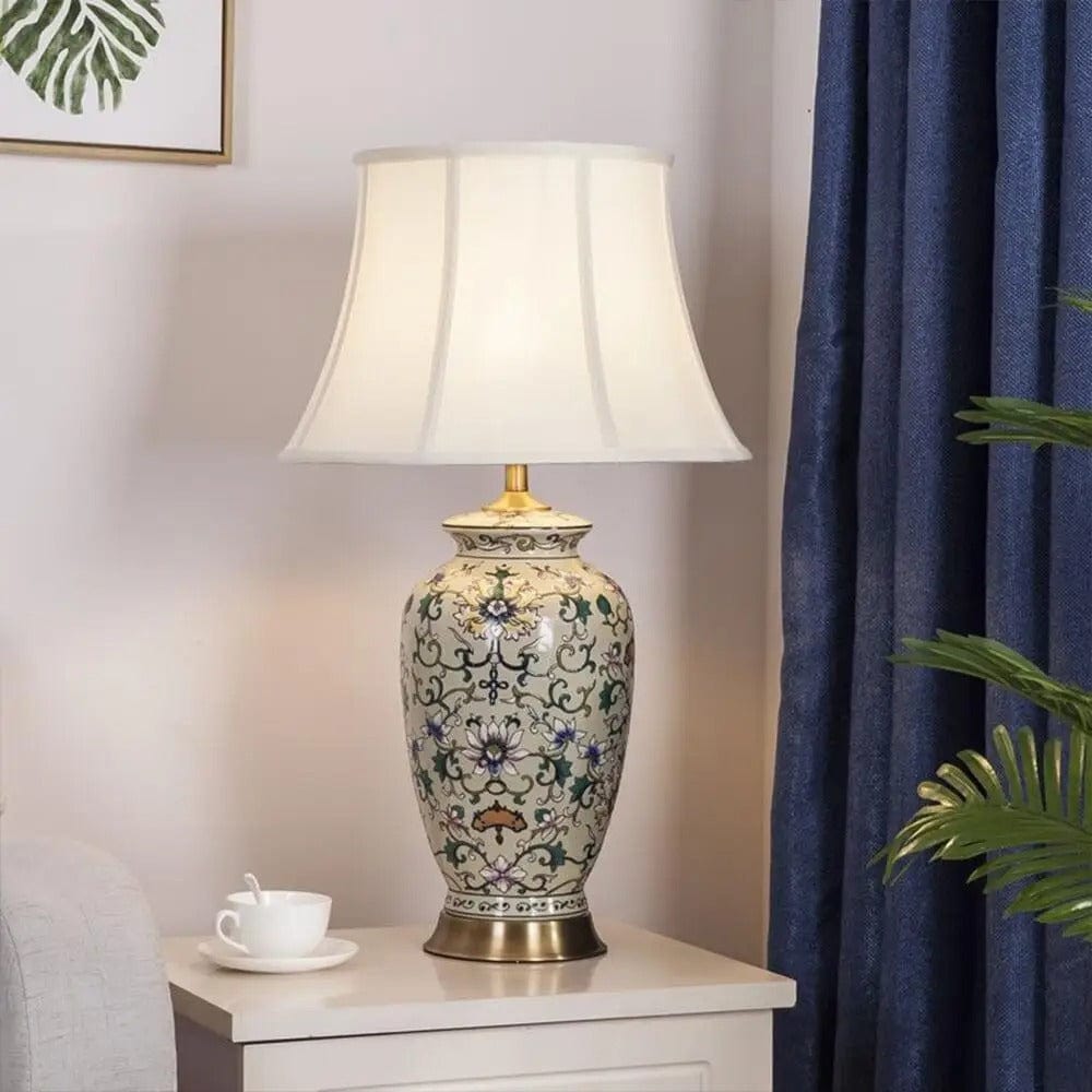 Lampe Art Deco Classique (avec bouton)
