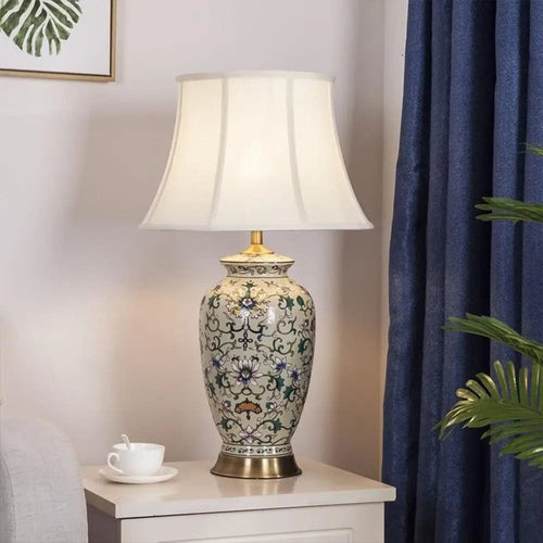 Lampe Art Deco Classique (avec bouton)