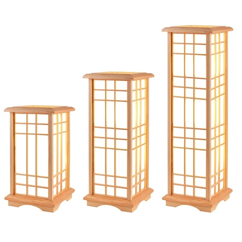Lampe Bambou 61x23cm / Blanc chaud (2700K)