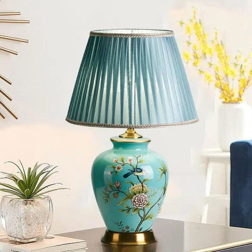Lampe Céramique 53x33cm / Classique (bouton)