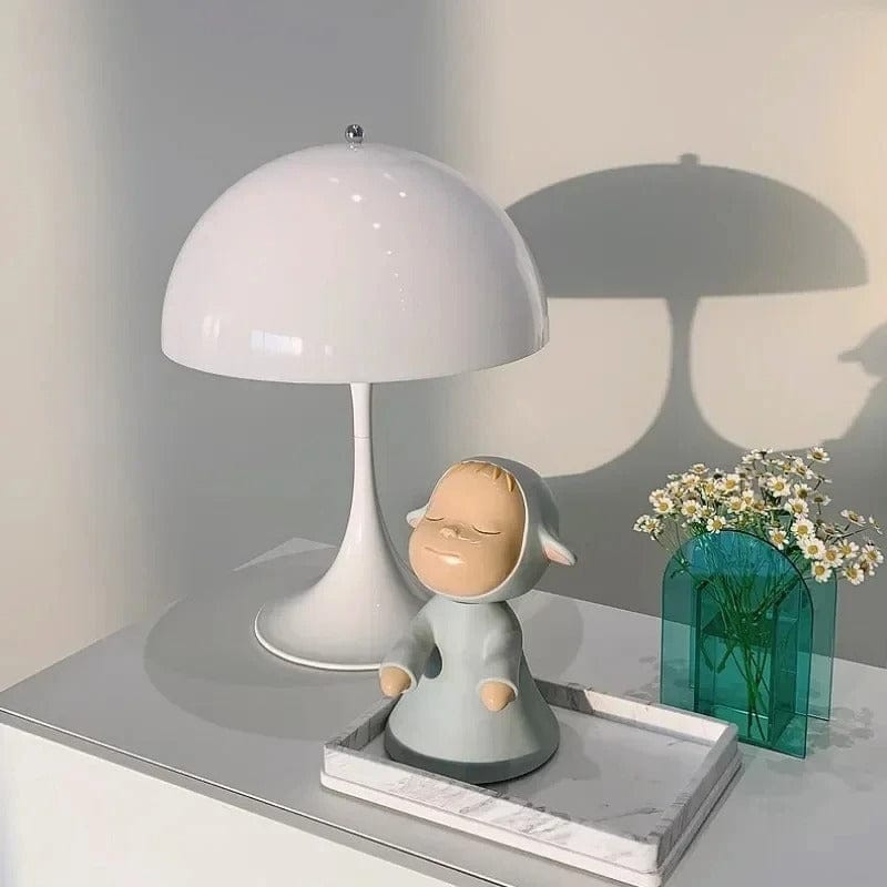 Lampe Champignon Blanc