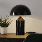 Lampe Champignon Design Noir / 35x25cm