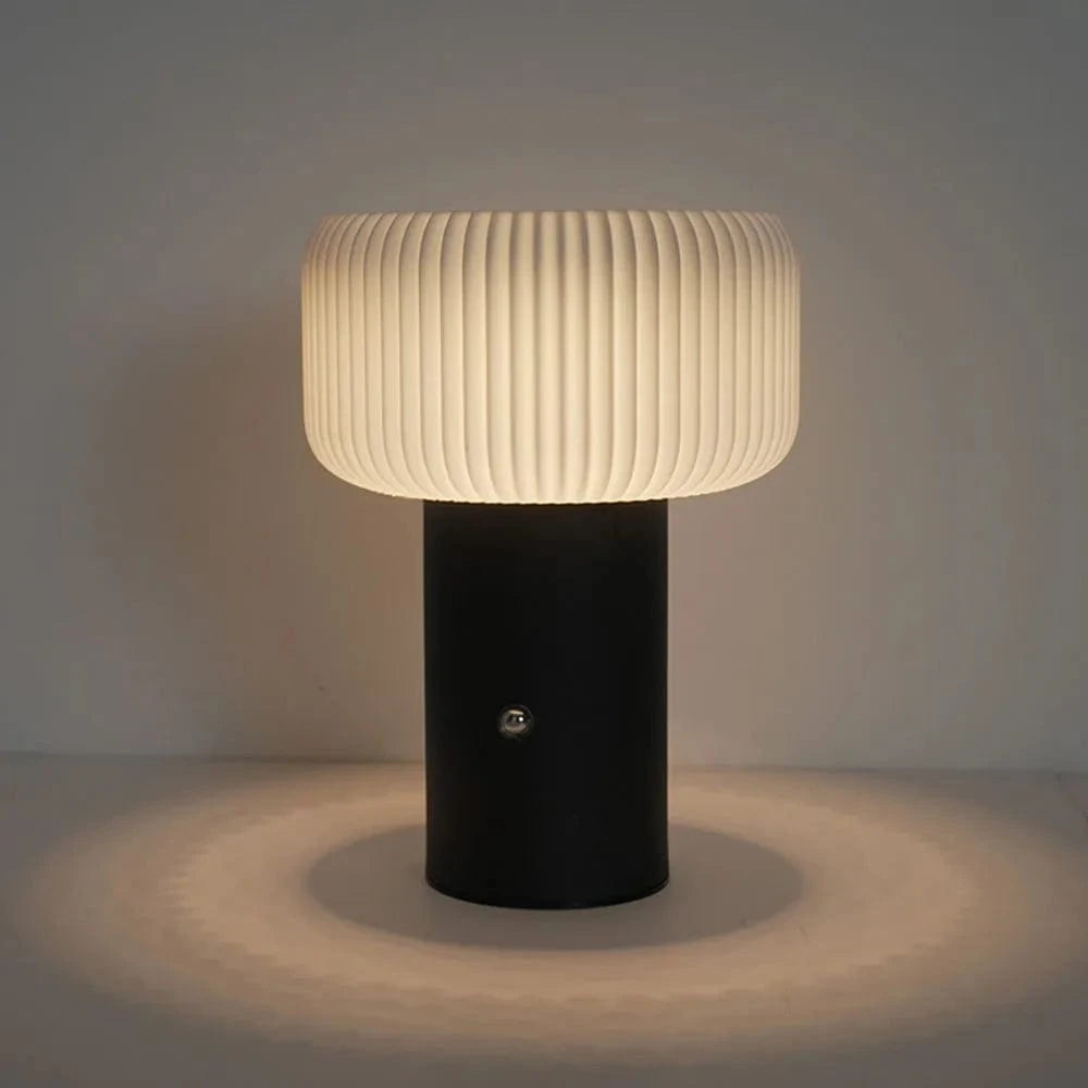 Lampe Champignon Style Rétro Black / CHINA