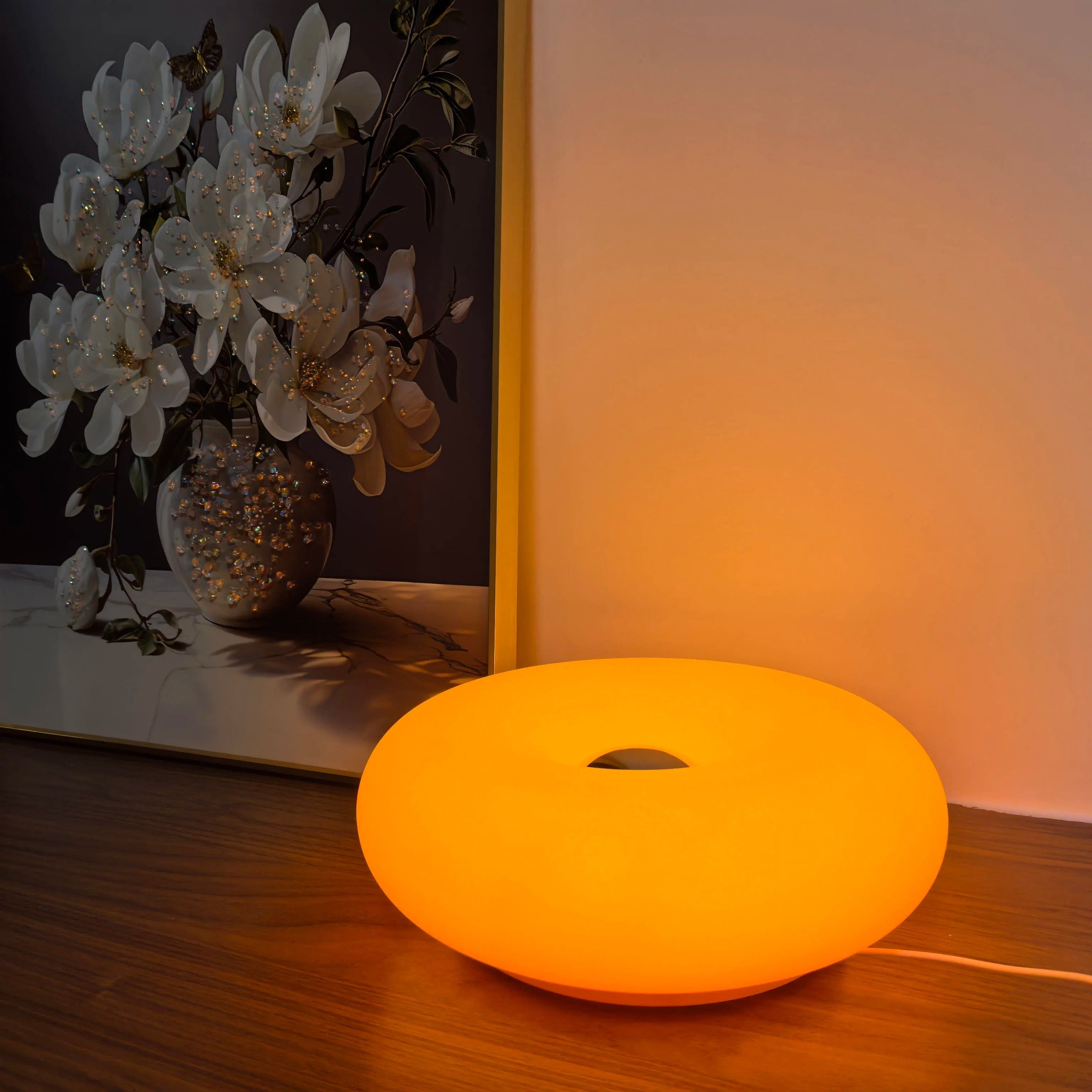 Lampe Champignon Tactile Orange