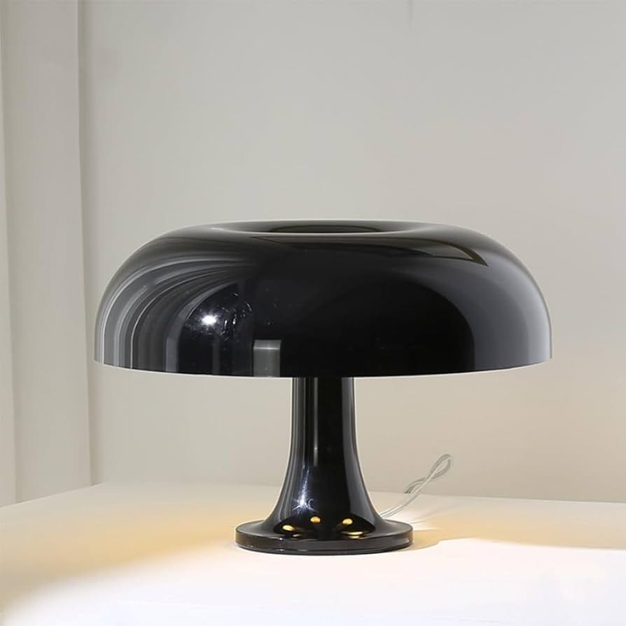 Lampe Champignon Vintage Noir
