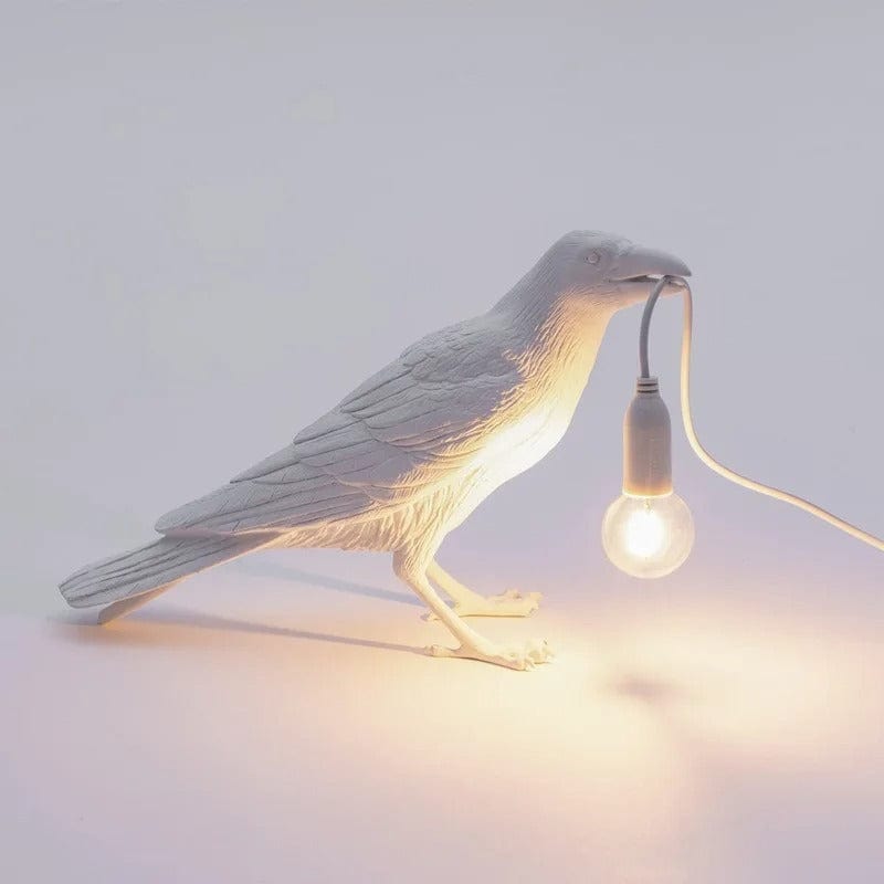 Lampe Corbeau Modèle 1 / Blanc