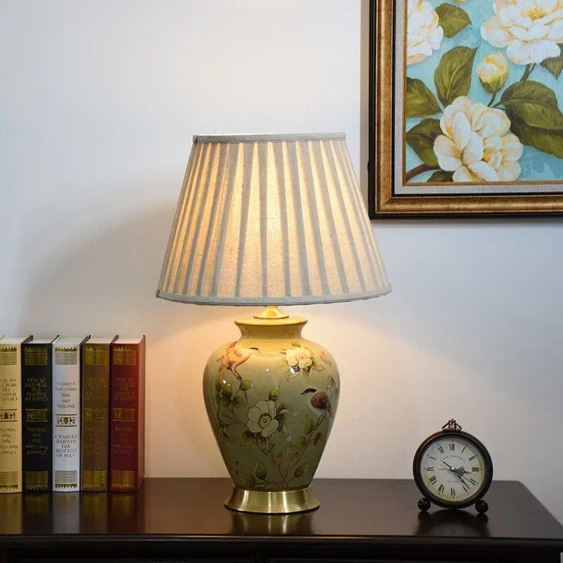 Lampe de Chevet Ancienne Vert pastel / 55x33cm