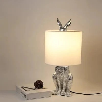 Lampe de Chevet Animaux Argent