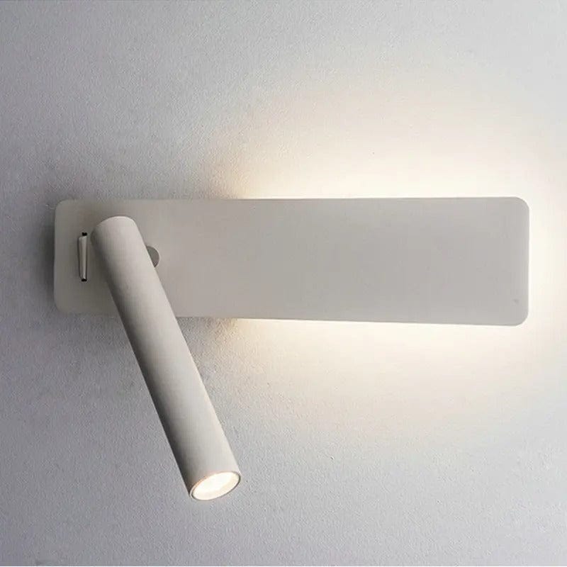 Lampe de Chevet avec Liseuse Blanc / Blanc chaud