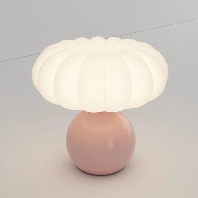 Lampe de Chevet Blanc Calisson / Rose