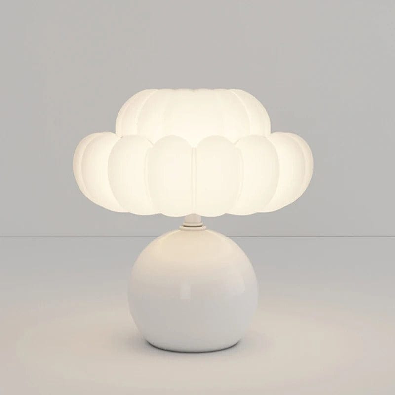 Lampe de Chevet Blanc Camélia / Blanche