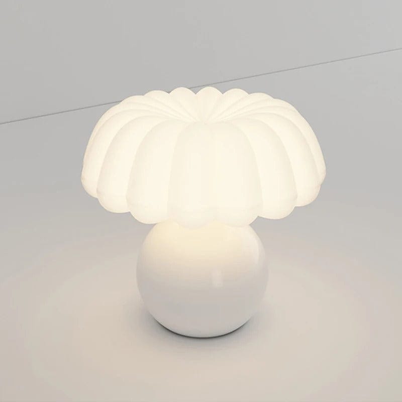 Lampe de Chevet Blanc Orchidée / Blanche