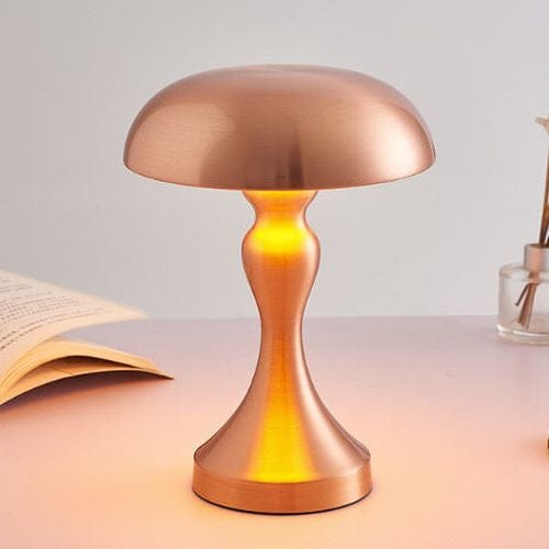 Lampe de Chevet Champignon Tactile Rose