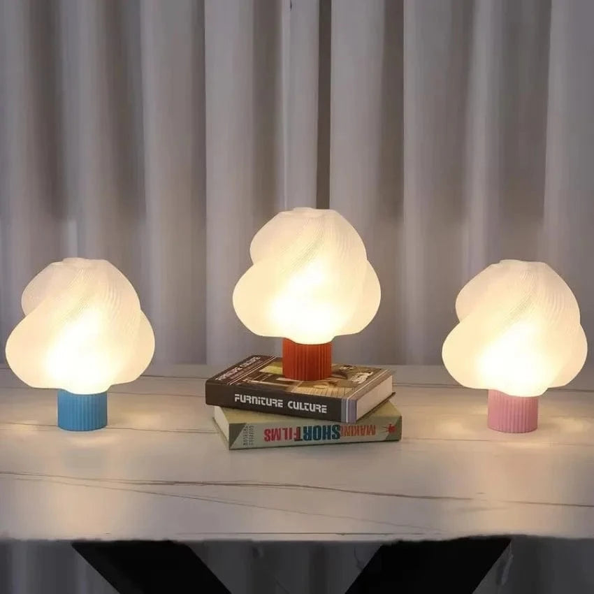 Lampe de Chevet Design Barbe à Papa