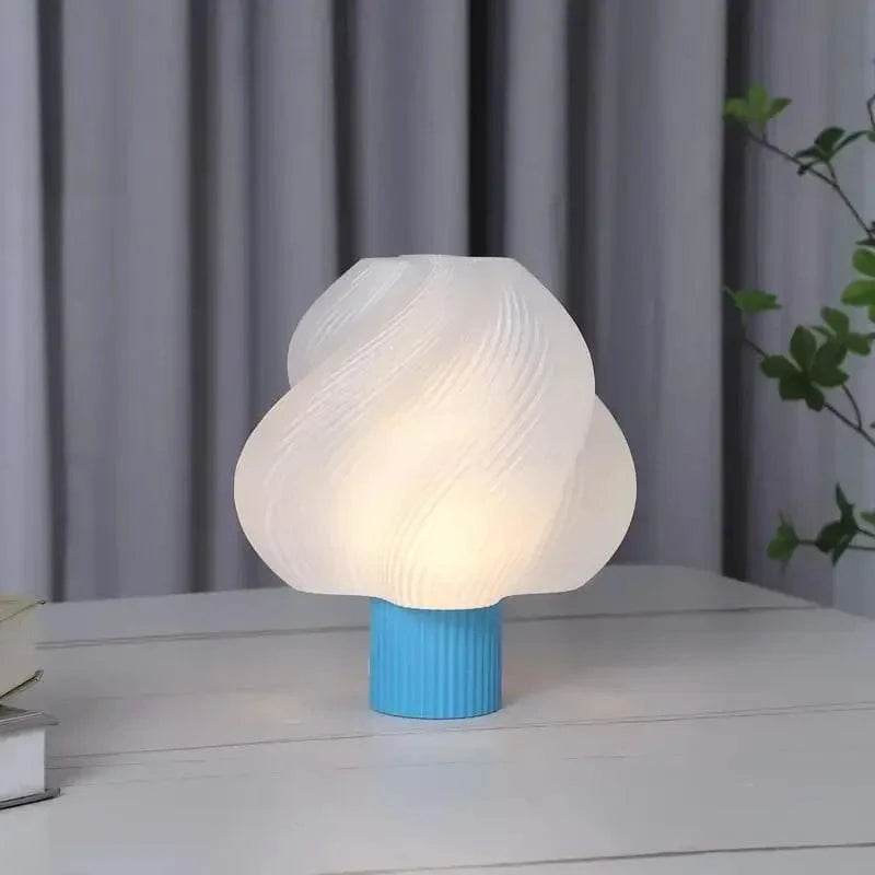 Lampe de Chevet Design Barbe à Papa AU plug / Blue