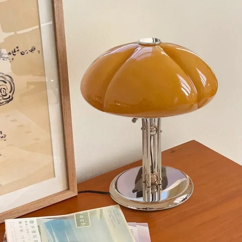 Lampe de Chevet Design Citrouille Orange