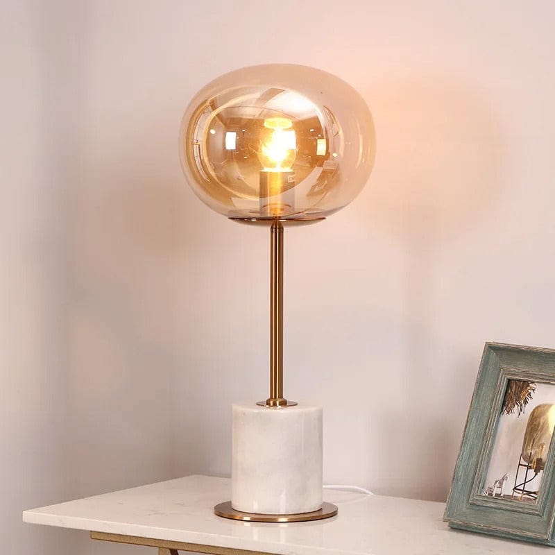 Lampe de Chevet Design Marbre