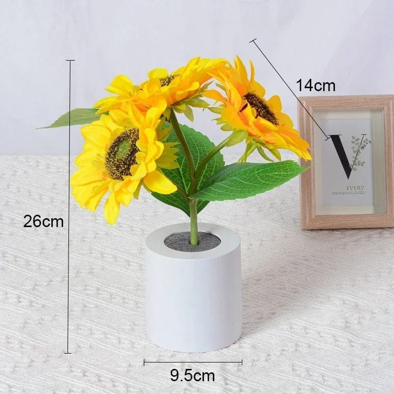 Lampe de Chevet Fleur de Tournesol