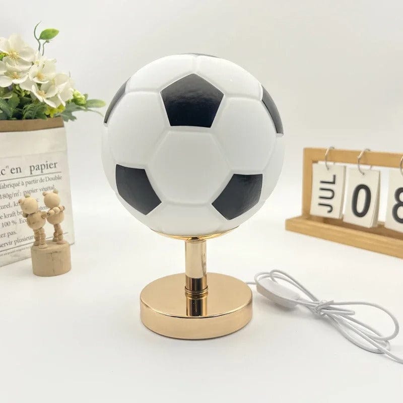Lampe de Chevet Foot Noir / Doré