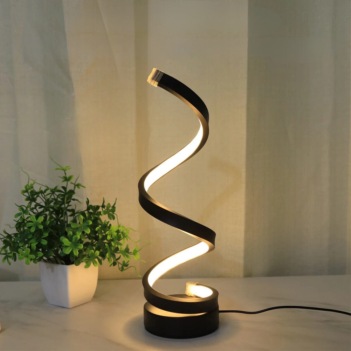 Lampe de Chevet Led Spirale