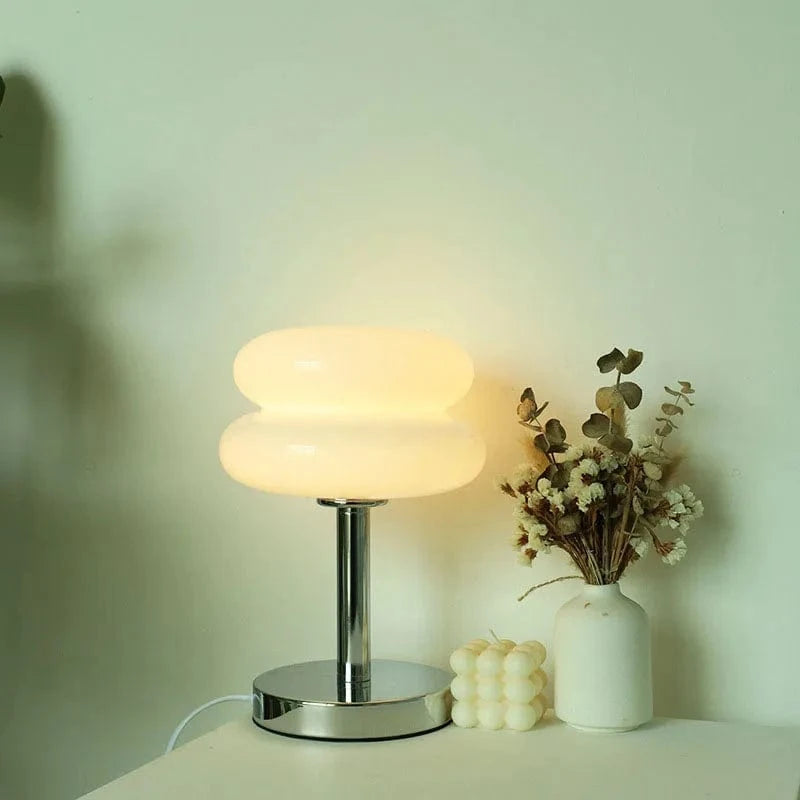 Lampe de Chevet Macaron Crème USB / Cream color A