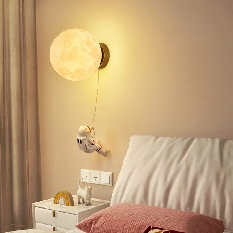 Lampe de Chevet Murale Astronaute 15cm / Classique / Lumière froide