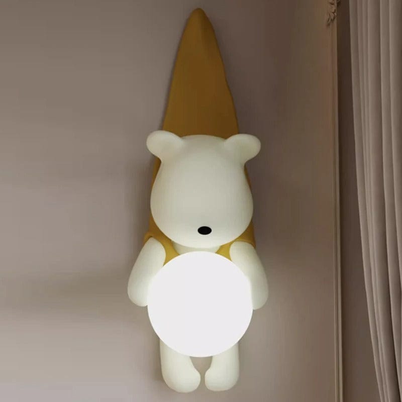 Lampe de Chevet Murale Design Ourson
