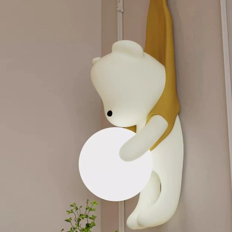 Lampe de Chevet Murale Design Ourson